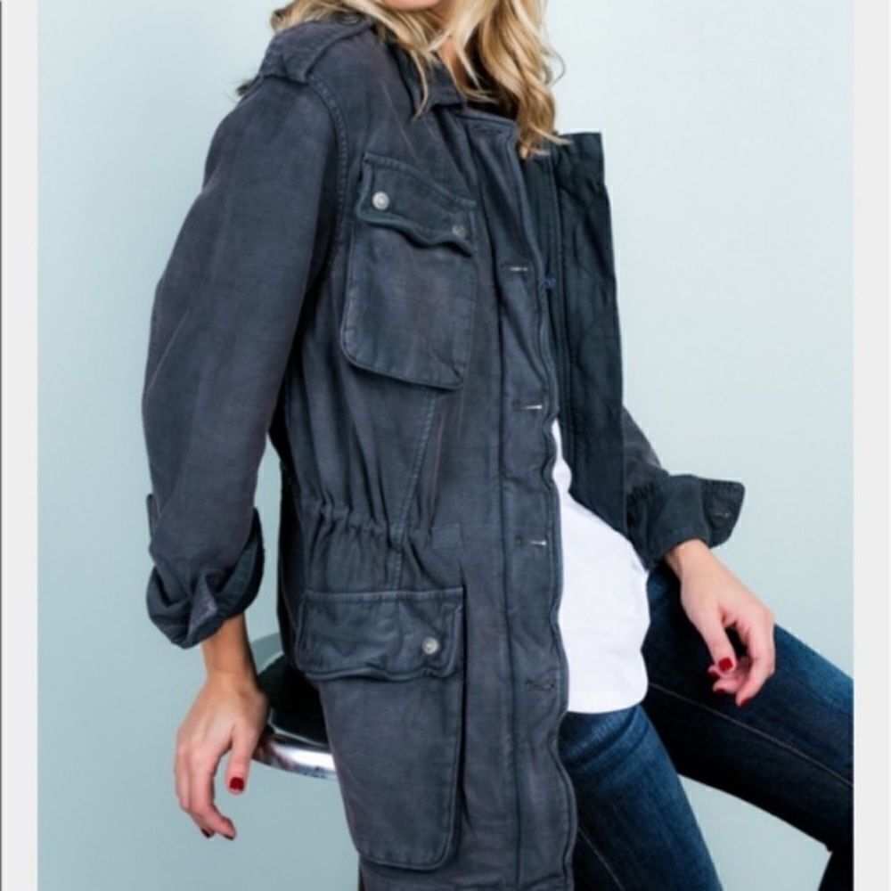 Free People Not Your Brothers Surplus Jacket Size Small - Picture 4 of 13